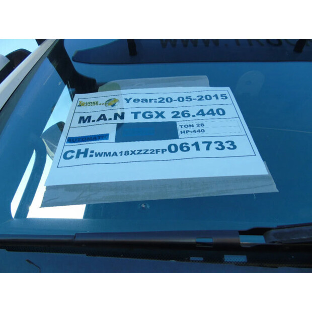 2015 MAN TGX 26.440-43342941
