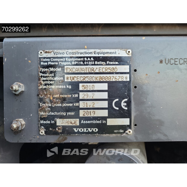 2019 Volvo ECR50D-43343383