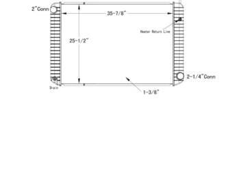 Image de PIÈCES DÉTACHÉES Radiator-PTR Chevrolet / GMC Used