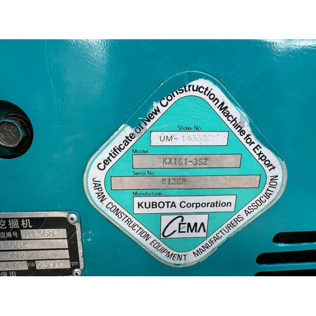 KUBOTA KX161-3SZ-43363594