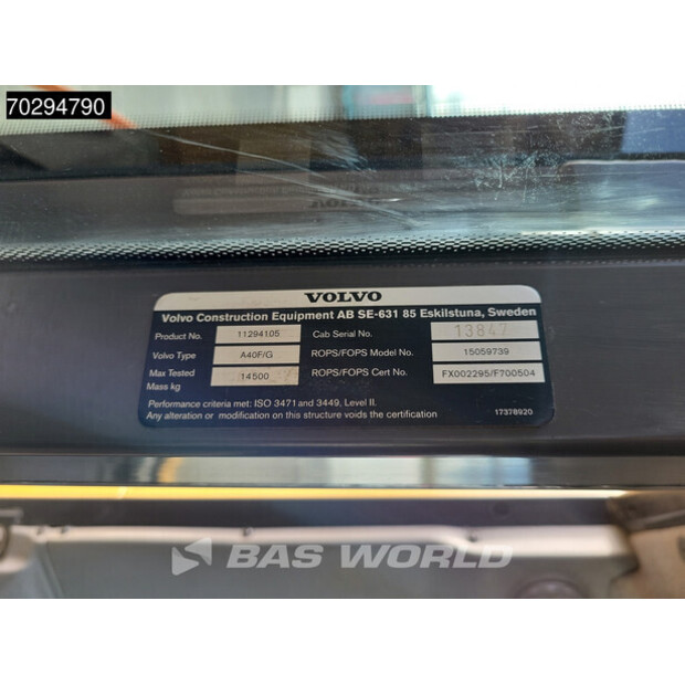 2015 Volvo A40G-43364681