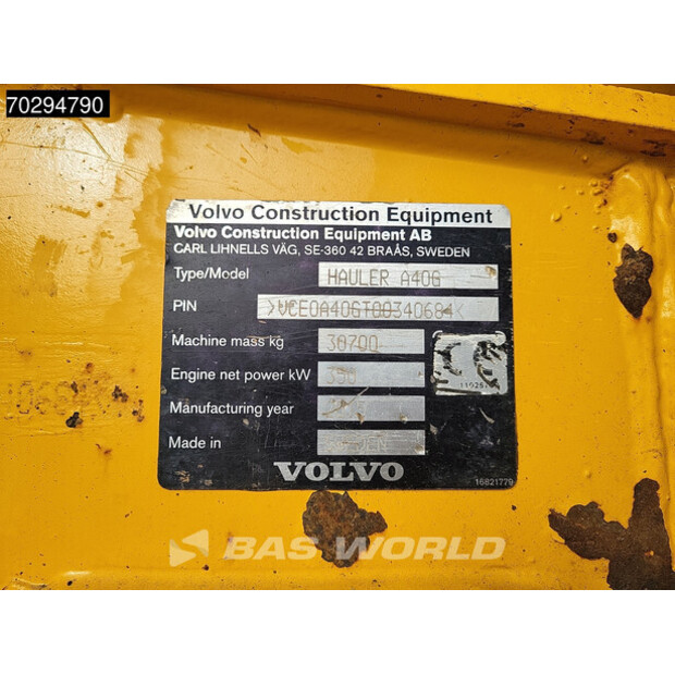 2015 Volvo A40G-43364683