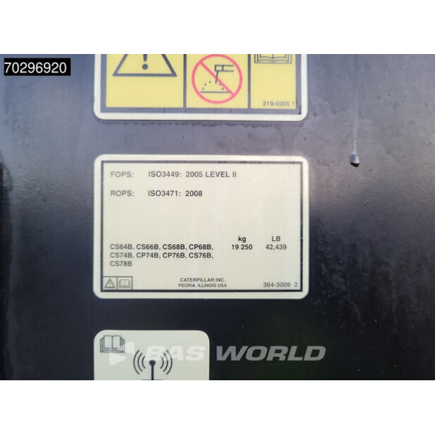 2017 Caterpillar CS66B-43364734