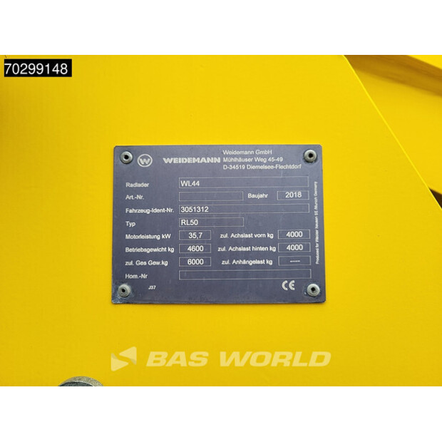 2018 Weidemann WL44-43364998