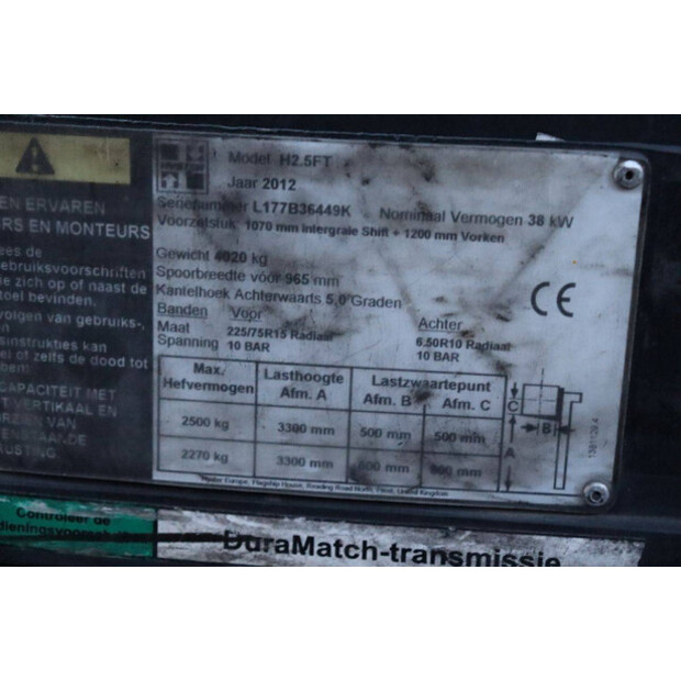 2012 هايستر H2.5FT-43365665