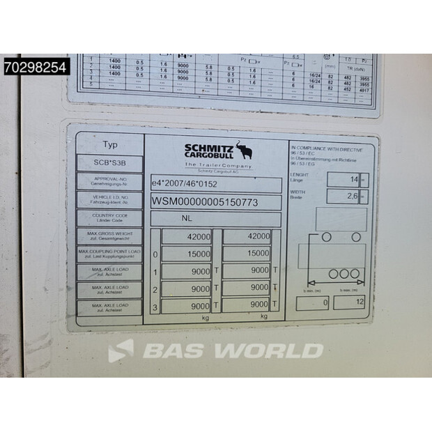 2015 Schmitz Cargobull Carrier Vector 1550-43366273