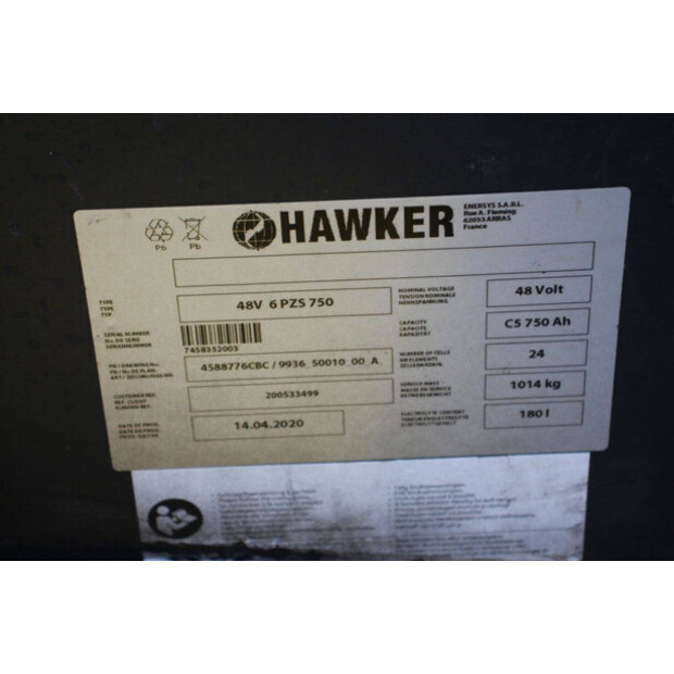 2015 Hyster J2.0 XN-43366950