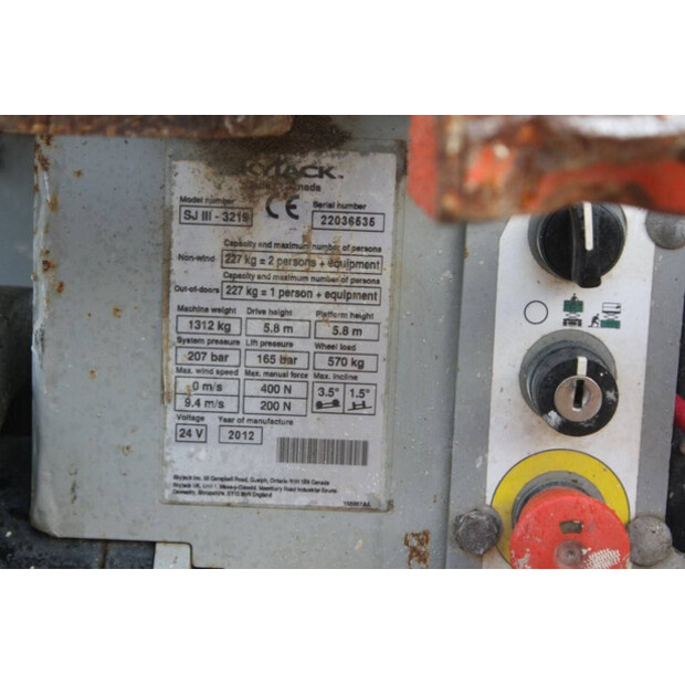 2012 SkyJack SJ 3219-43367089