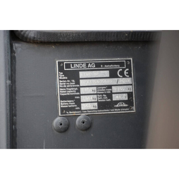 2002 Linde E18C-02-43368158