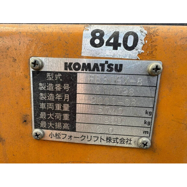 2000 Komatsu FB30EX-8-43368868