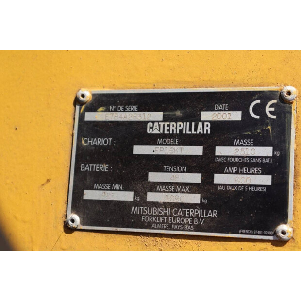2001 Caterpillar EP16KT-43370380