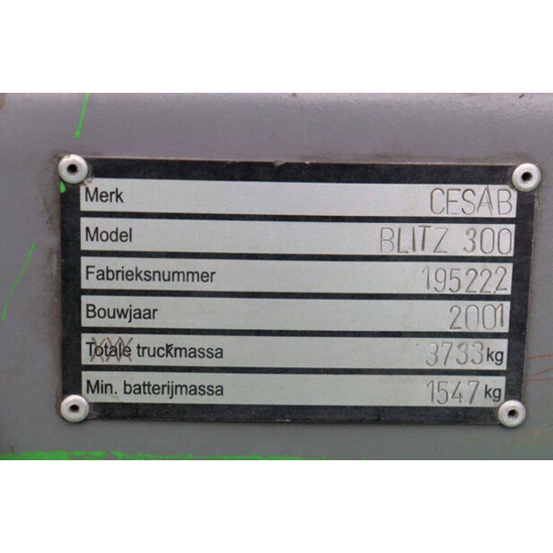 2001 Cesab BLITZ300-43371501