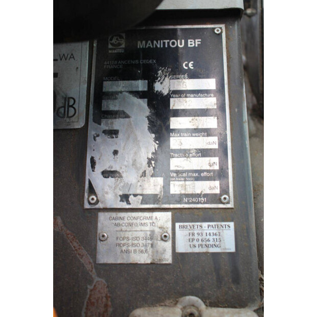 2002 Manitou MT 1030-43372212