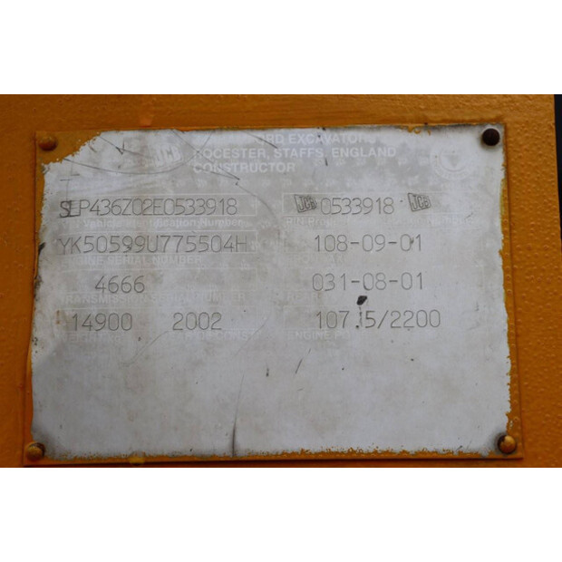2002 JCB 436-43372704