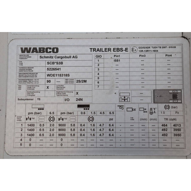 2019 Schmitz Cargobull SKO-43373351