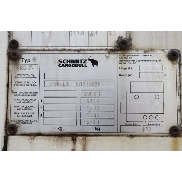 2008 Schmitz Cargobull SKO 24-43373562