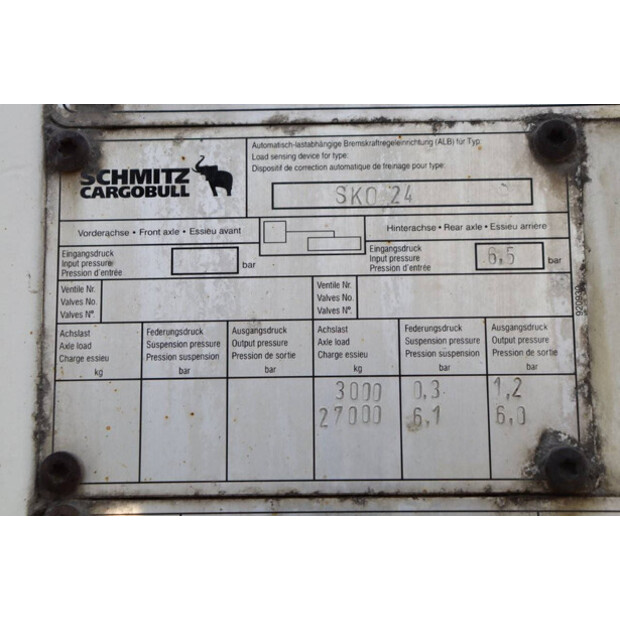 2008 Schmitz Cargobull SKO 24-43373563
