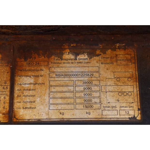 2008 Schmitz Cargobull SKO 24-43373602