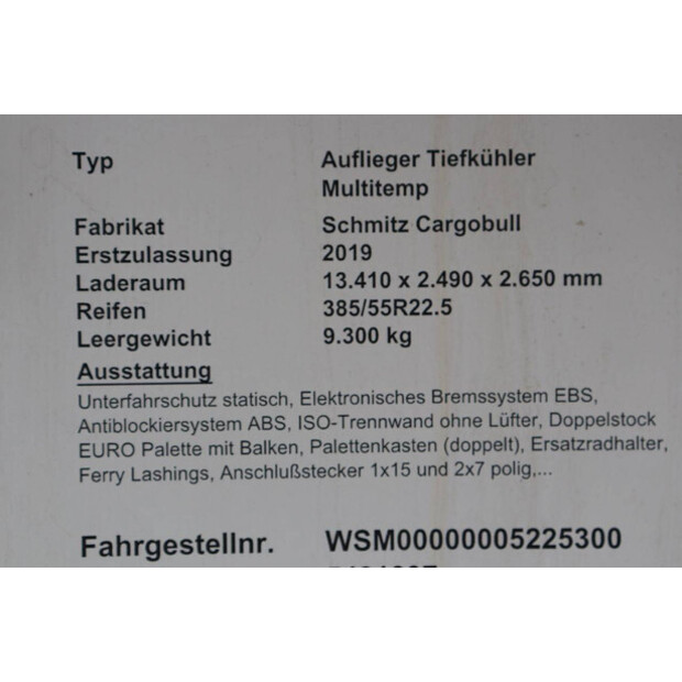 2019 Schmitz Cargobull SCB*S3B-43373733