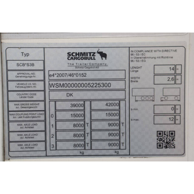 2019 Schmitz Cargobull SCB*S3B-43373734