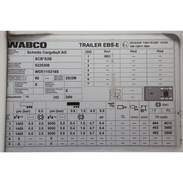 2019 Schmitz Cargobull SCB*S3B-43373735