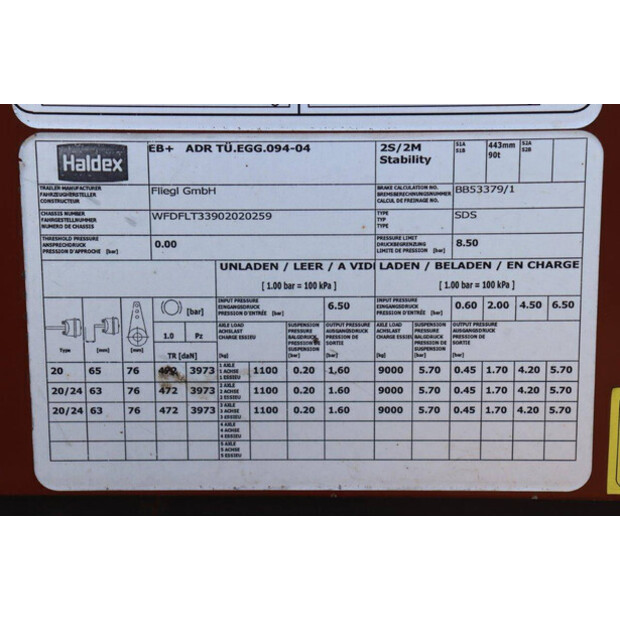 2016 Fliegl SDS-43373793