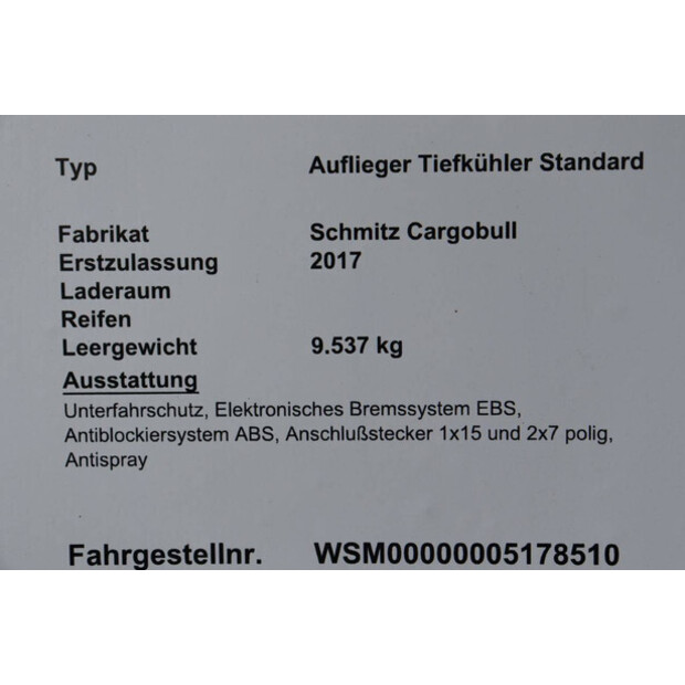 2017 Schmitz Cargobull SCB*S3B-43373932