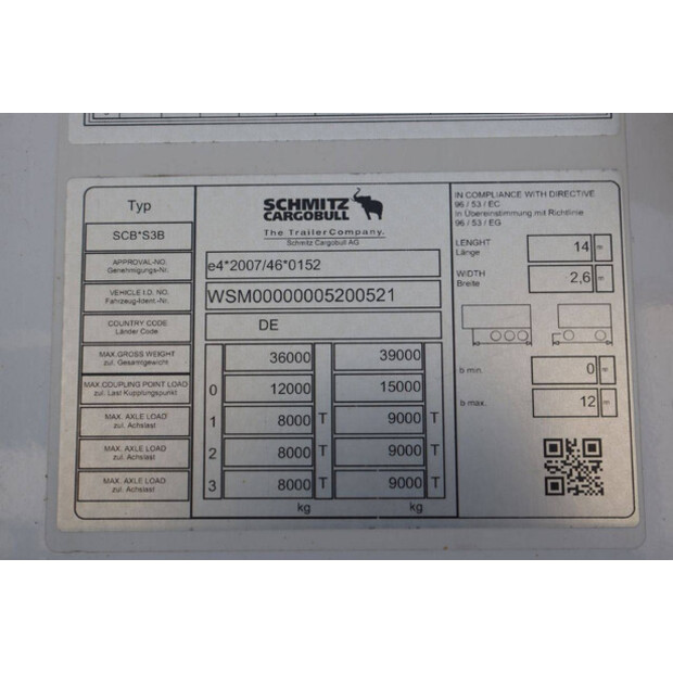 2018 شميتز كارجوبول SCB*S3B-43373995