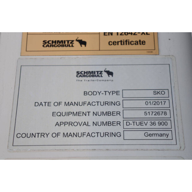 2017 Schmitz Cargobull SCB*S3B-43374052