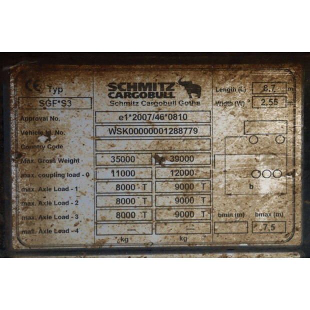 2016 Schmitz Cargobull SGF*S3-43374172