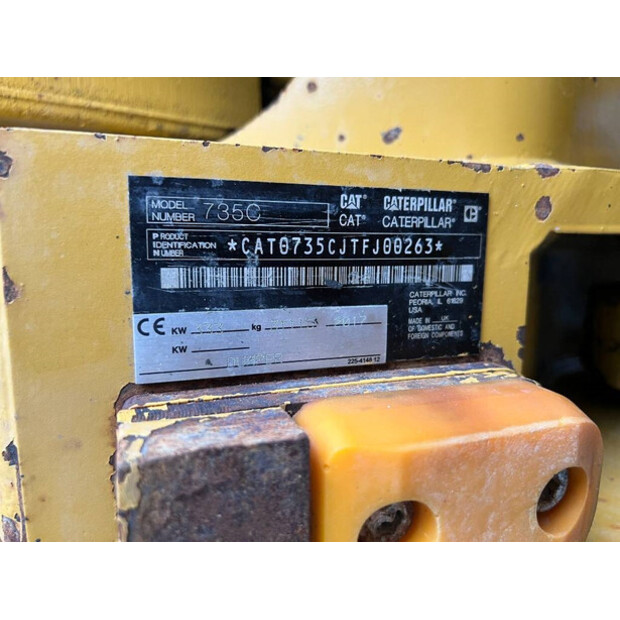 2017 Caterpillar 735C-43410521