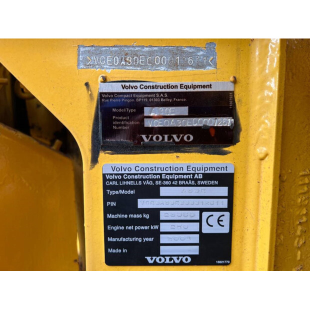 2008 Volvo A30E-43410917