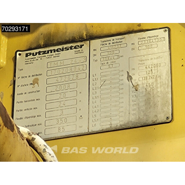 2008 مرسيدس بنز ACTROS 3244-43415467