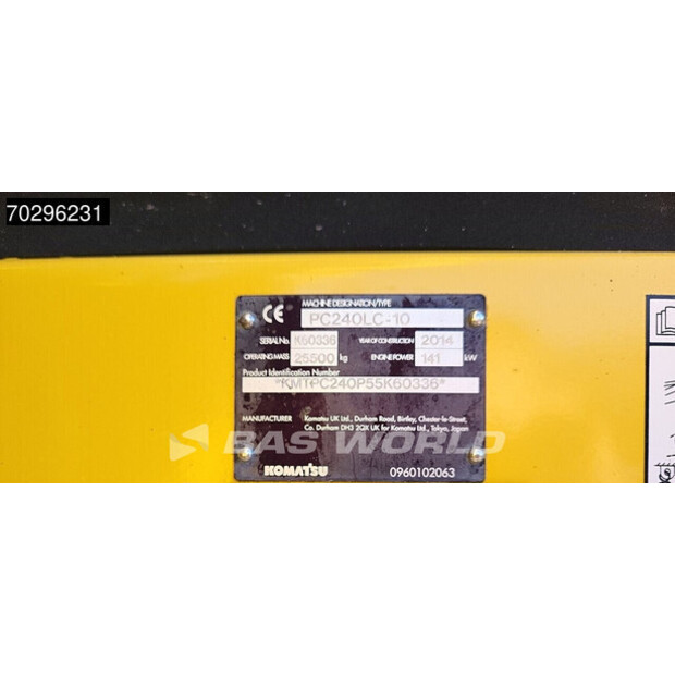 2014 Komatsu PC240LC-10-43416024