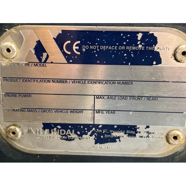 2019 هيونداي HX220L-43448663