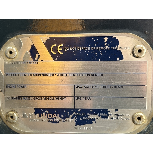 2019 هيونداي HX220L-43448664