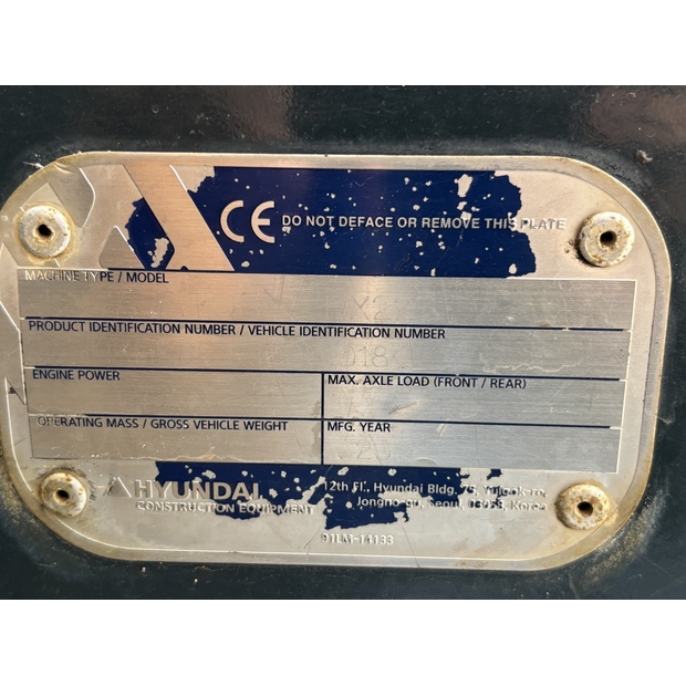 2019 هيونداي HX220L-43448665