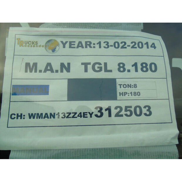 2014 MAN TGL 8.180-43456404