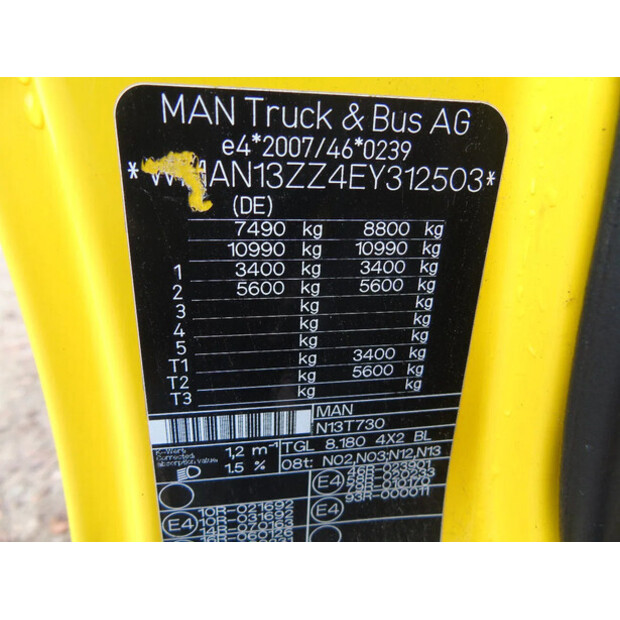 2014 MAN TGL 8.180-43456405