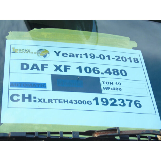 2018 DAF XF 106.480-43456523