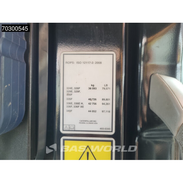 2017 كاتربيلر 336FL XE-43457057