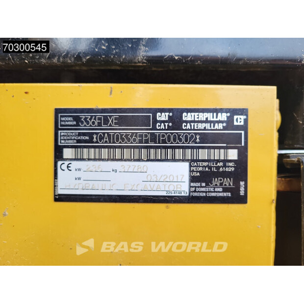 2017 كاتربيلر 336FL XE-43457059