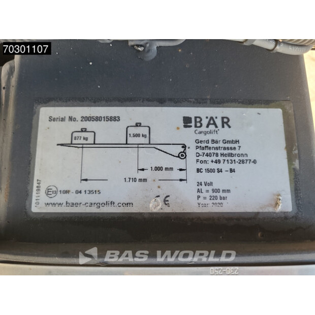 2020 Mercedes-Benz ATEGO 1224-43462976