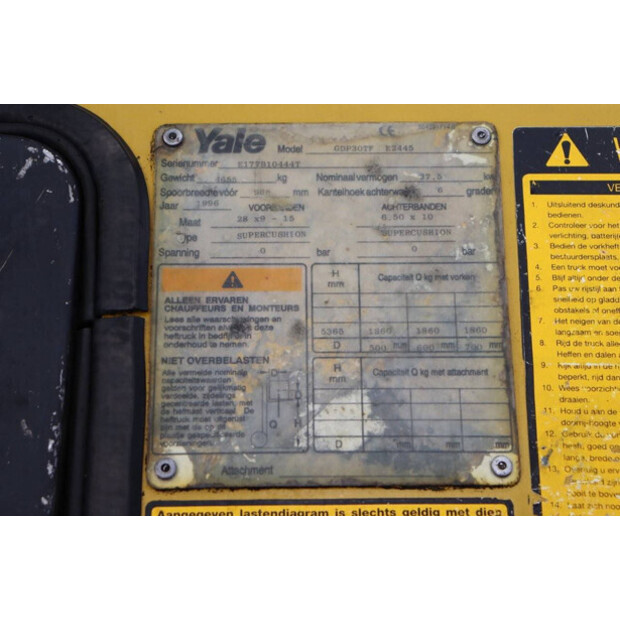1996 Yale GDP30TP-43464015