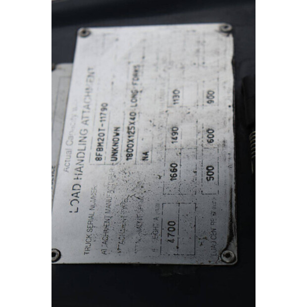 2017 تويوتا 8FBM20T-43464452