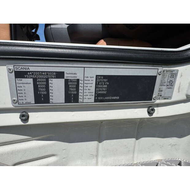 2012 Scania R500-43465531