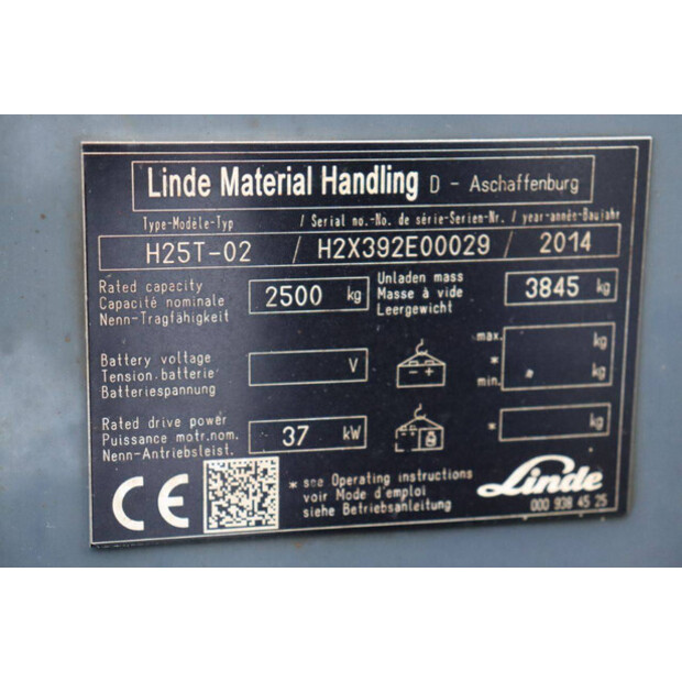 2014 ليندي H25T-02-43465981