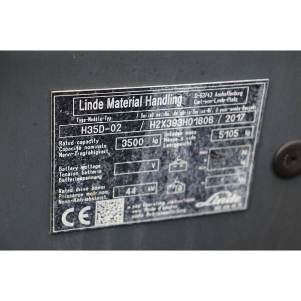 2017 Linde H35D-02-43466455