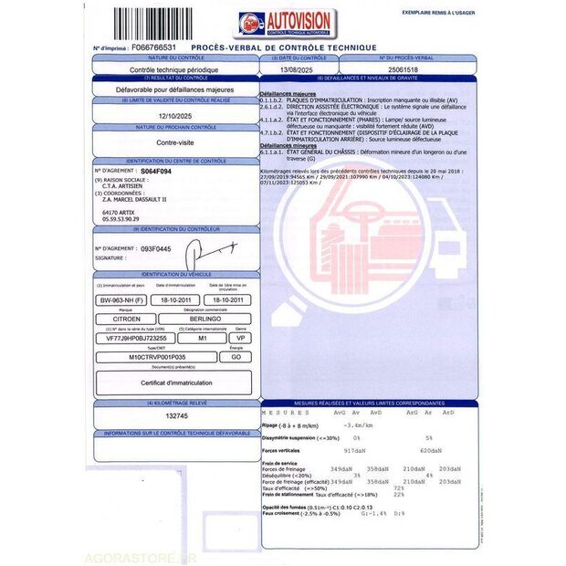 2011 سيتروين BERLINGO-43481805