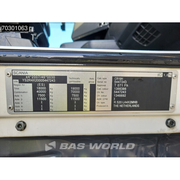 2016 Scania R520-43483278
